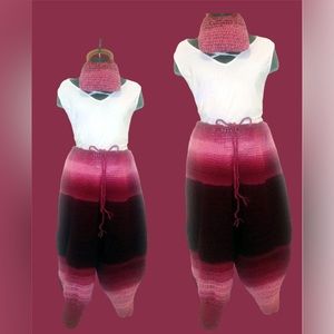 Crochet Bohemian Style Pants Spring Summer Collection